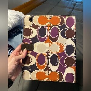 Coach ipad case